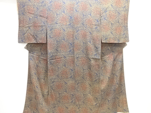 JAPANESE KIMONO / SILK / MON KINSHA / TAISHO ROMAN STYLE / FLOWERS